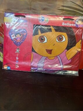 Amazon Dora the Explorer Pink Red Balloon